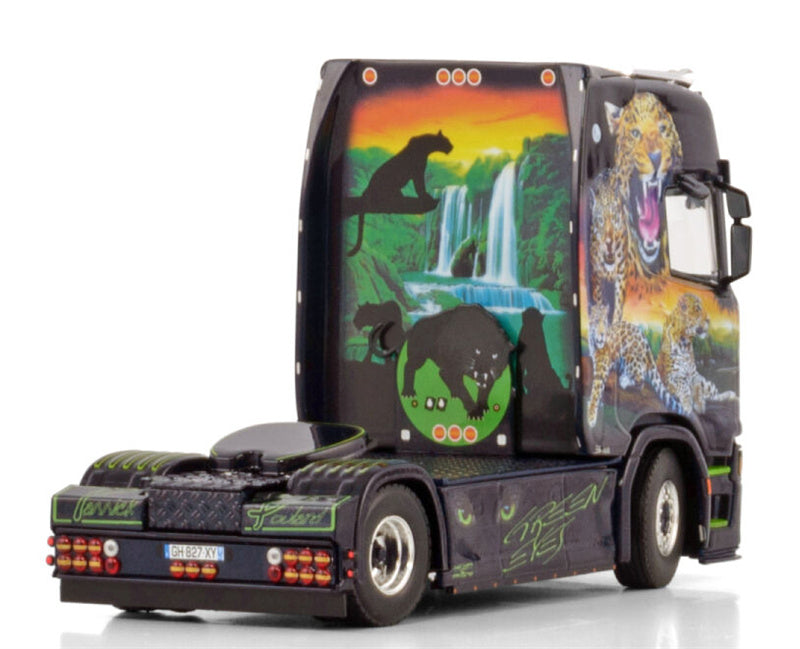 WSI SCANIA S HIGHLINE CS20H 4X2 Yannick Poulard 1:50 Truck Pre-built Model