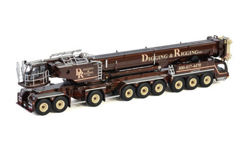 WSI LIEBHERR LTM 1750 crane DIGGING & RIGGING 1/50 DIECAST Truck