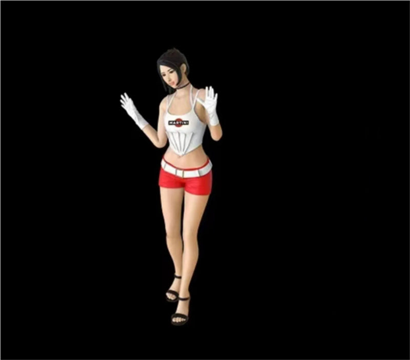 TimeMicro Toyota Supra A80Z Martini w/ Figure version White base Limited Edition 999PCS ONLY 1:64 Car Pre-built Model view4