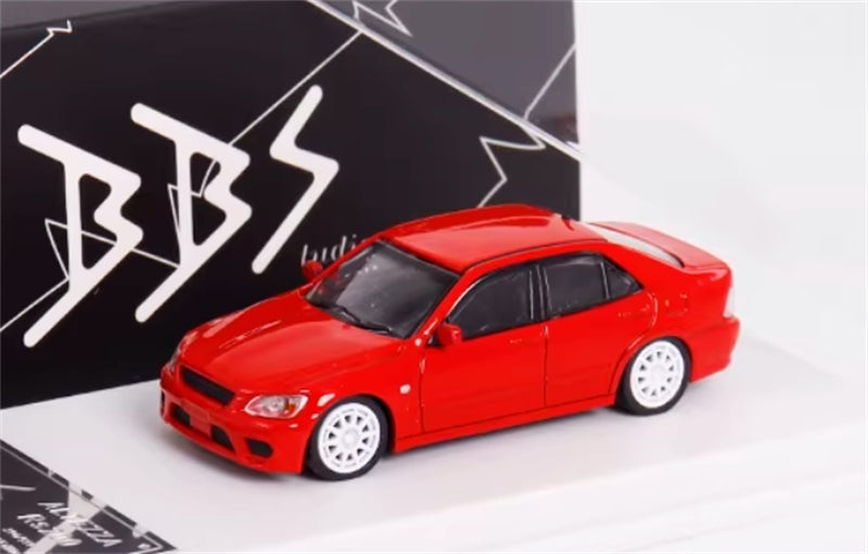 BBS Toyota Altezza RS200 SXE10 Red Limited Edition 499pcs ONLY 1:64 Car Pre-built Model
