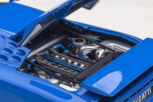 AUTOART BUGATTI EB110 SS blue 1:18car Pre-a Model