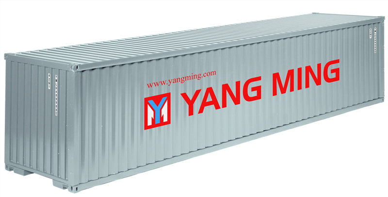 NZG YANG MING 40 foot Container White 1:18 DIECAST Truck Lorry