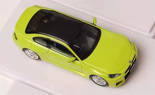1:64 BMW M2 G87 St. Paul's Yellow Howie Model DIECAST Civil Car Model