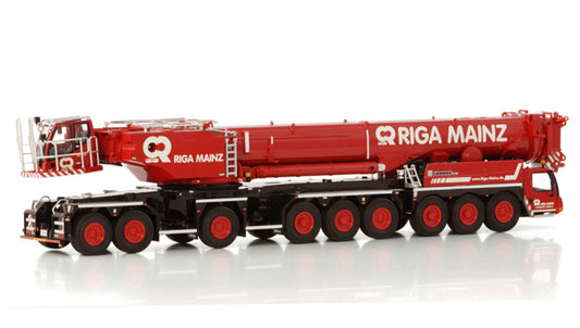 WSI LIEBHERR LTM 1750-9.1 Crane Riga Mainz 1:50 DIECAST Truck Lorry