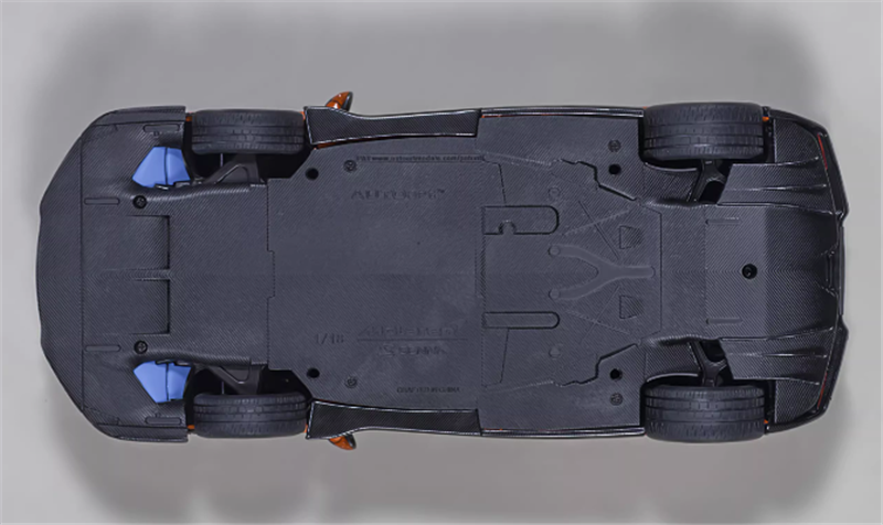 AUTOART McLaren Senna orange 1:18car Pre-a Model