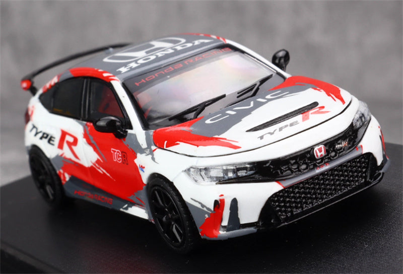MOTORHELIX HONDA Civic Type R FL5 Racing TCR coating 1:64 Car Pre-built Model view11