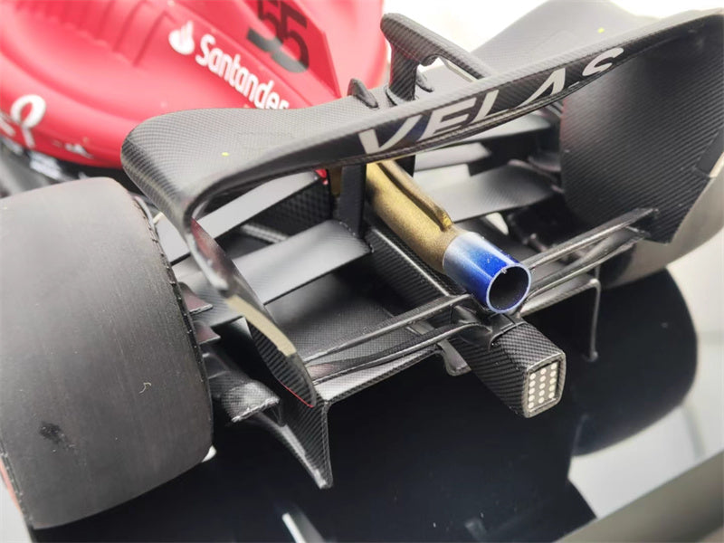 1:18 Ferrari F1-75 2022 red Amalgam sainz #55 Resin Car Model view8