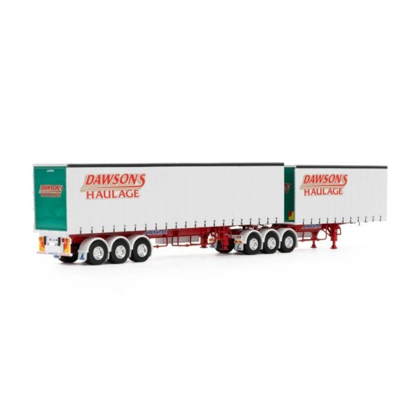 1:50 Dawsons Haulage T Liner B Double Set Drake Diecast Model