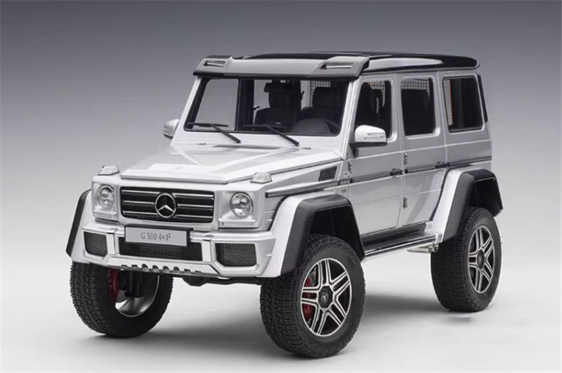 Autoart Mercedes Benz G 500 4×4² Silver 1/18 DIECAST CAR