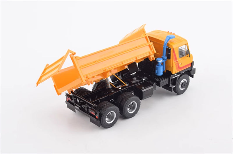 Premium ClassiXXs TATRA 815 S3 Three way unloading Dump Truck Orange 1:43 Truck Pre-built Model