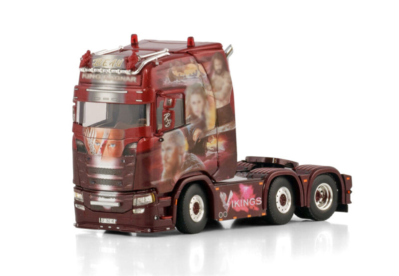 WSI SCANIA S HIGHLINE CS20H 6X2 TWIN STEER Transport Beau 1:50 Truck Pre-built Model