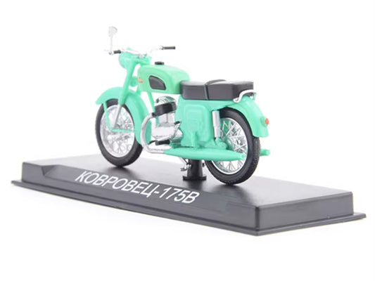 Modimio Soviet motorcycle Kovrovets-175V Green motorcycle Pre-built Airliner Model Display view2