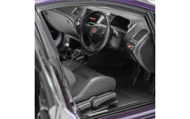 1:18 Honda R (FD2) Pearl Purple MOTORHELIX Limited 399 pcs DIECAST Car Model