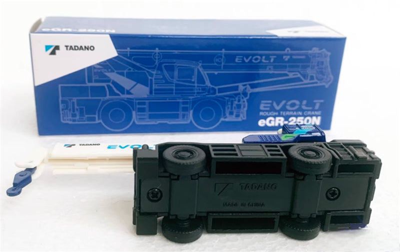 IMC TADANO EVOLT eGR-250N mini Rough Terrain Crane Blue White 1:125 Truck Pre-built Model