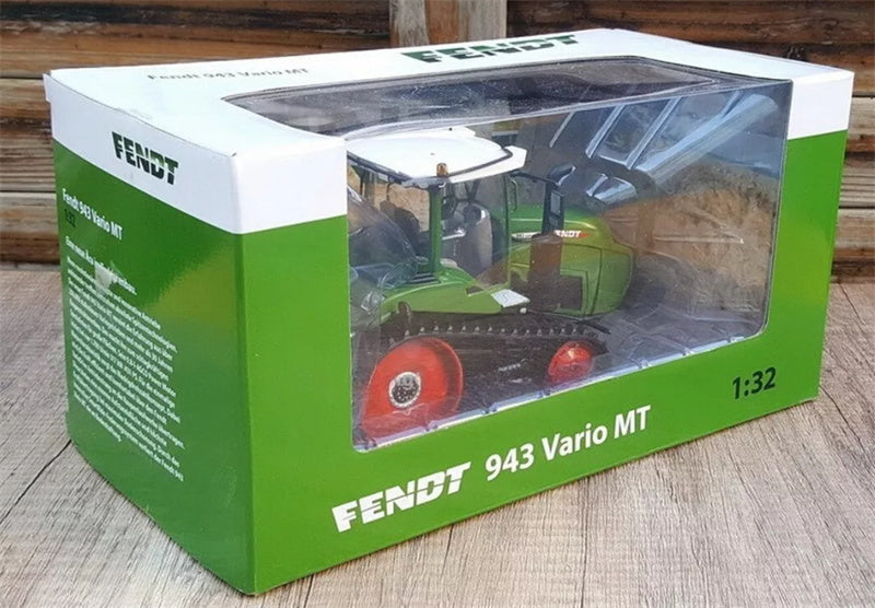 USK FENDT 943 Vario MT agricultural crawler tractor Green 1:32 Truck Pre-built Model