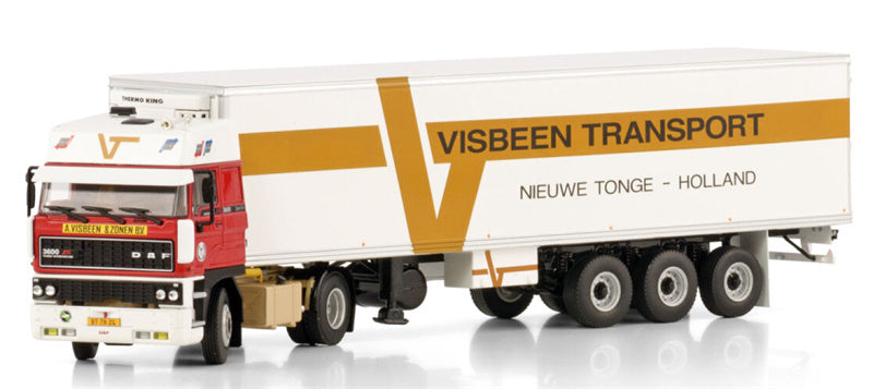 WSI DAF 3600 SPACE CAB 4X2 CLASSIC Visbeen Transport 1:50 Model