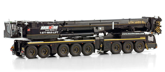 WSI LIEBHERR LTM 1650-8.1 Crane Maxim Crane Works L.P. 1:50 DIECAST Truck Lorry