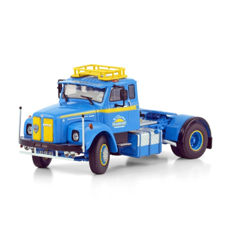 WSI SCANIA L110 4X2 K. VERWEIJ Tractor Trailer 1:50 Truck Pre-built Model