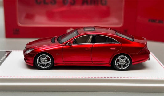 Focal Horizon Mercedes BENZ CLS63 AMG first generation C219 metal red Limited Edition 699PCS ONLY 1:64 Car Pre-built Model view2