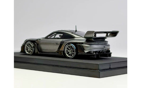 1:64 Porsche 911 992 GT3 R Rennsport grey HKM Limited Edition 999PCS ONLY DIECAST Model