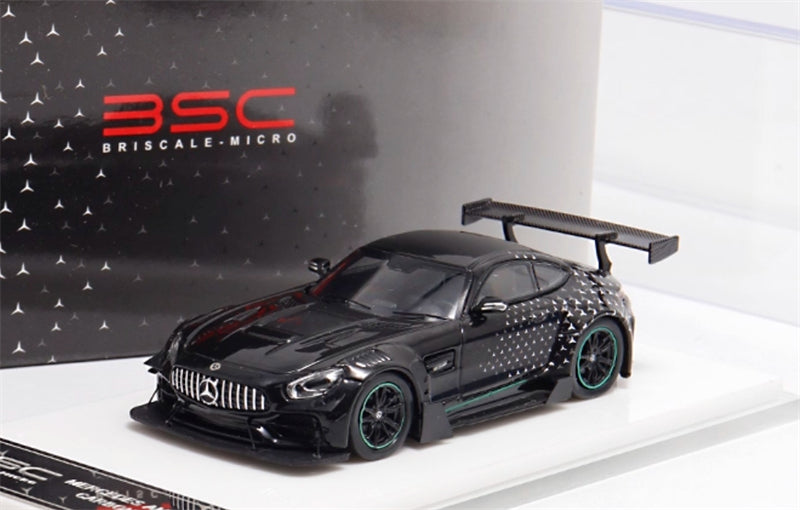 1:64 Mercedes Benz AMG GTS Starlight Black BSC DIECAST Model