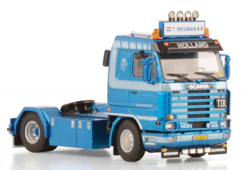 WSI SCANIA 3 SERIES STREAMLINE 4X2 Wegman Transport 1:50 Truck Pre-built Model