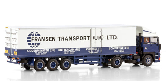 WSI DAF 2800 4X2 CLASSIC REEFER Fransen Transport UK 1:50 Model