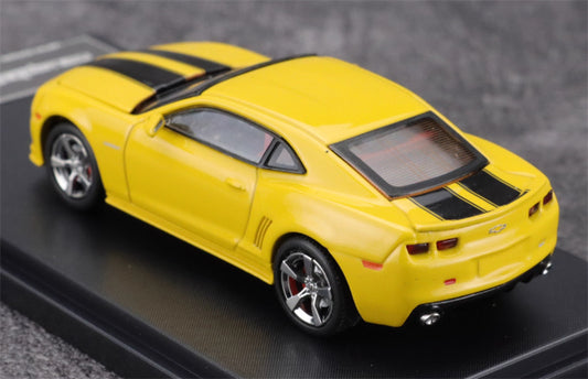 Fine works 64 Chevrolet Camaro Yellow Hard Top Limited Edition 1000PCS ONLY 1:64 Car Pre-built Model view2