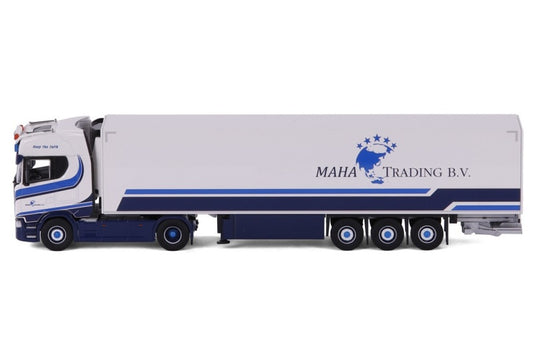 1:50 Scania Maha Trading S Reefer Trailer Cavallino Diecast Model view2