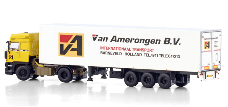 WSI DAF 2800 SPACE CAB 4X2 REEFER Van Amerongen B.V. 1:50 Model