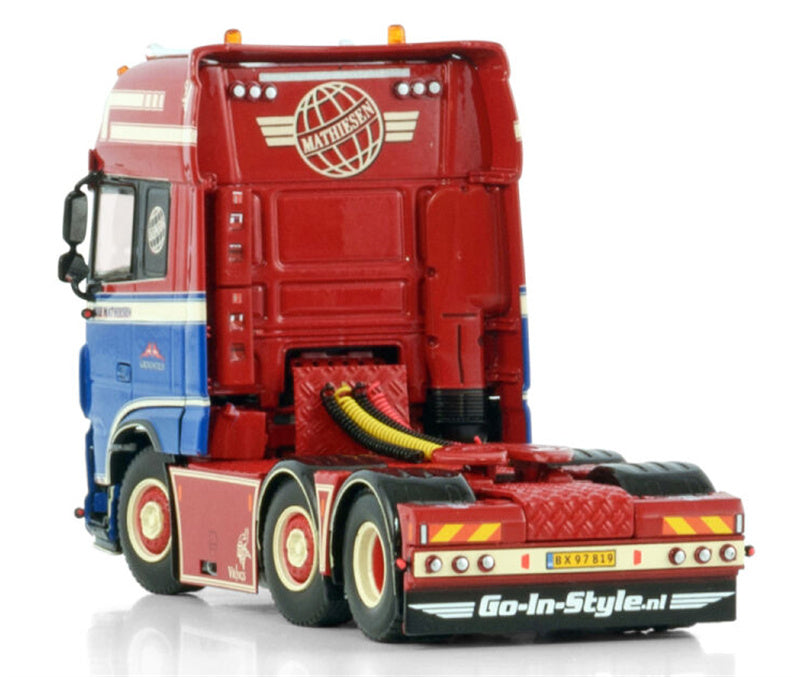 WSI DAF XF SUPER SPACE CAB MY2017 6X2 TWIN STEER Lasse Mathiesen 1:50 Truck Pre-built Model