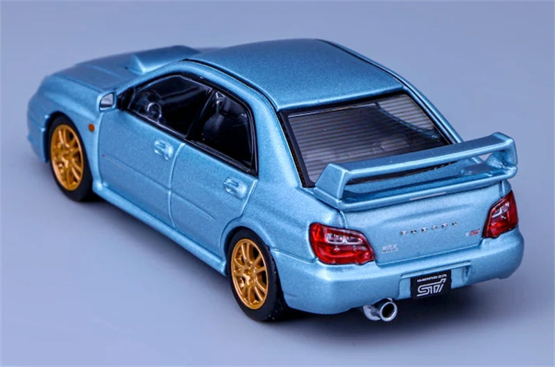 1:64 Subaru Impreza WRX STI 8th Generation Sedan Ice Blue Furuya DIECAST Model