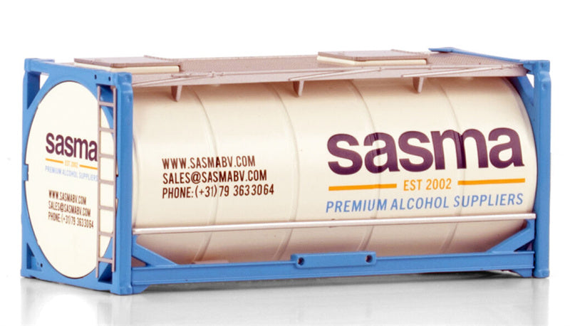 WSI 20FT TANK CONTAINER Sasma B.V. 1:50 Truck Pre-built Model
