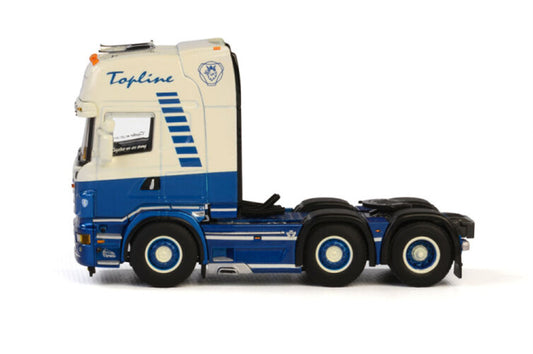 WSI SCANIA R6 TOPLINE 6X2 Bontrans 1:50 Truck Pre-built Model