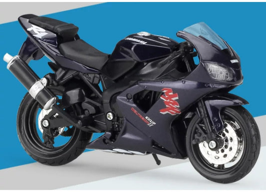 1:18 Yamaha YZF-R1 dark blue Maisto Diecast Motorcycle Model