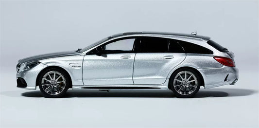 1:64 Mercedes-Benz AMG CLS 63 matte gray KING MODEL Shooting Brake Limited Edition 999PCS ONLY DIECAST Civil Car Model