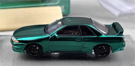 Focal Horizon Nissan Skyline GT-R R32 Nismo S-Tune All Carbon Green Limited Edition 999PCS ONLY 1:64 Car Pre-built Model view2