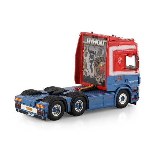 1:50 SCANIA JENS H. PETERSEN R Highline CR20H 6X2 WSI DIECAST Model