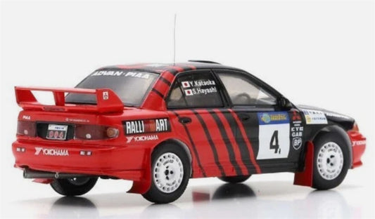 Spark Mitsubishi Lancer EVOLUTION III 4th Rally China 1997 1:43 Car Model view2