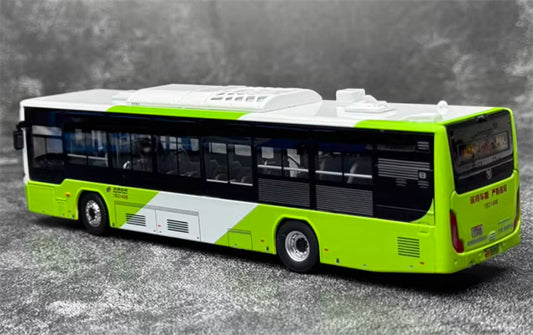 Beijing Public Transport Foton Bus Bafangda Single Machine Route 694 1:64 Bus Pre-built Model view2
