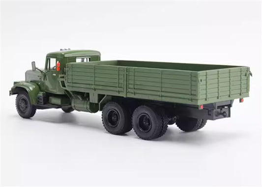 Modimio Soviet second-generation heavy truck KRAZ-257B1 Ukrainian flatbed truck 1:43 Truck Pre-built Airliner Model Display view2