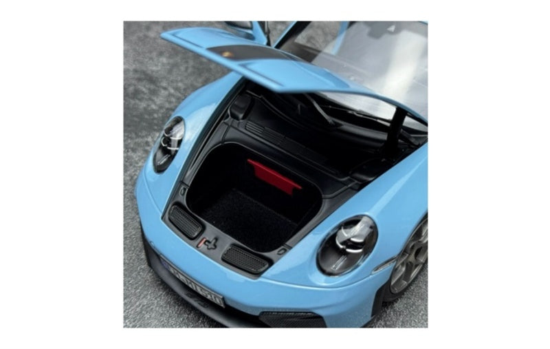 1:18 Porsche 911 992 GT3 RS Blue -black stripe NOREV DIECAST Model