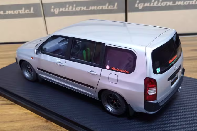 Ignition Model Toyota Probox GL NCP51V MPV silver 1:18car Pre-a Model