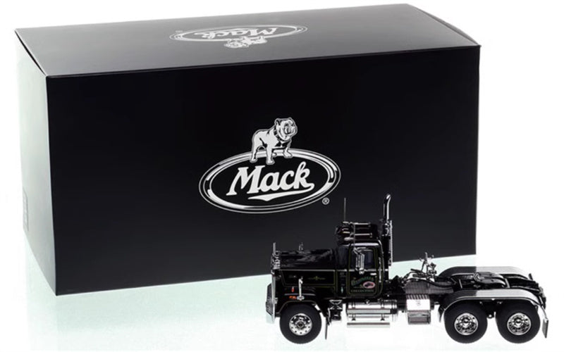 Heavy Haul Replicas 1986 Mack Double Axle American Tractor Truck Damigella 1:50 Truck Pre-built Model