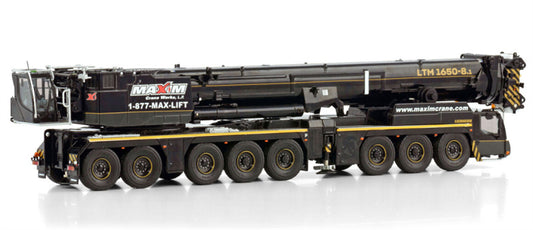 WSI LIEBHERR LTM 1650-8.1 Maxim Crane Works, L.P. 1:50 DIECAST Crane Truck