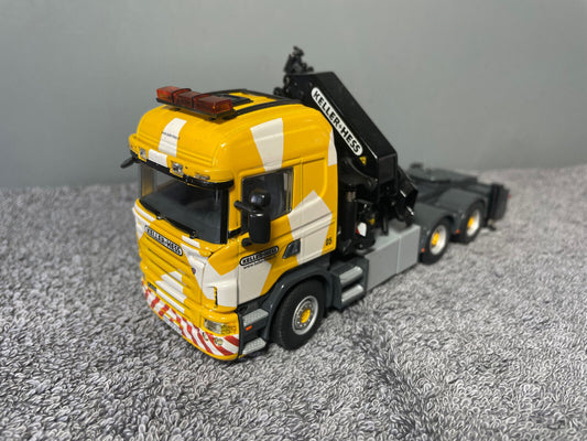 WSI SCANIA PALFINGER SET KELLER & HESS 1:50 DIECAST Truck Lorry