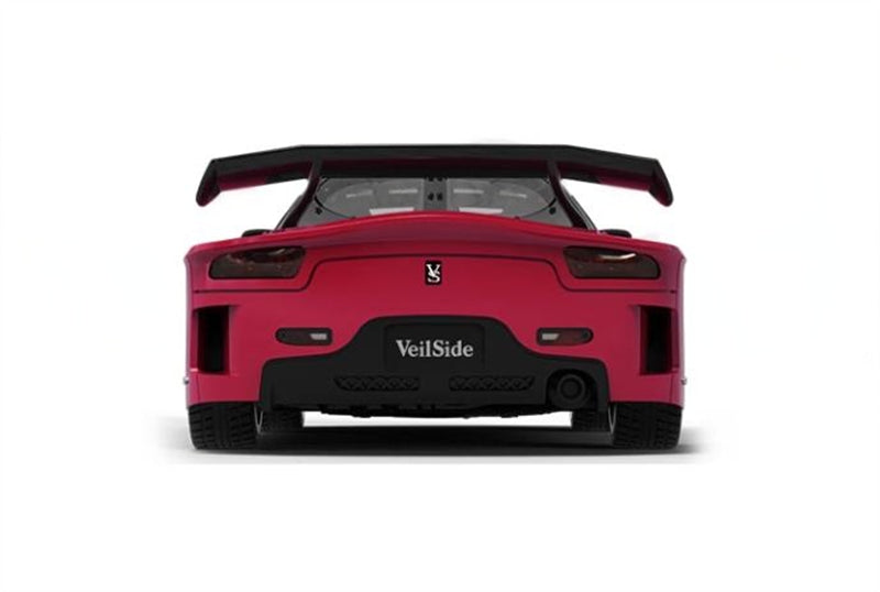 SUPDAR Mazda RX-7 Veilside Rose Red Limited Edition 999PCS ONLY 1:64 Car Pre-built Model view4