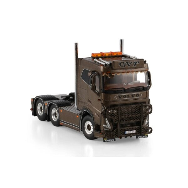 1:50 VOLVO GVT TRANSPORT BRUGGE FH5 6X2 WSI Brown DIECAST Model