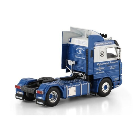 1:50 SCANIA ANGRETIA CO. LTD 3 Series 4X2 WSI Blue DIECAST Model