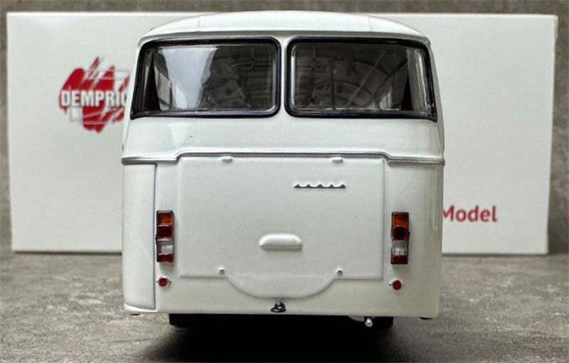 DEMPRICE Russian 695 Bus white 1:43 Bus Pre-built Model view6